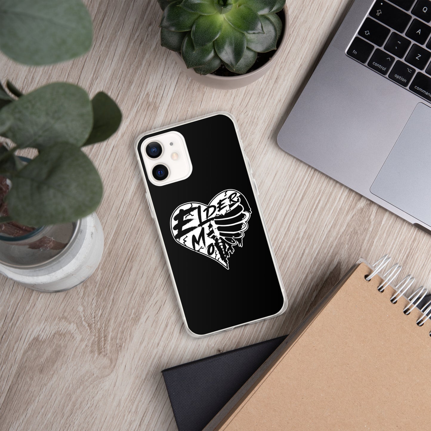 Elder Emo Badge Black Case for iPhone®