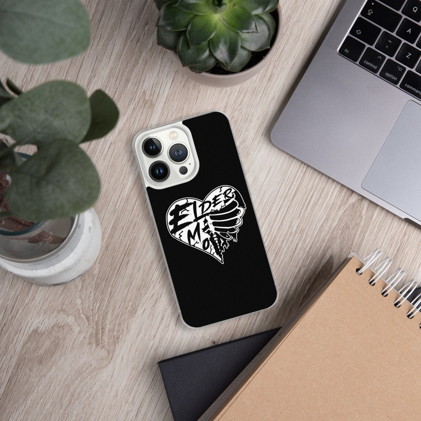 Elder Emo Badge Black Case for iPhone®