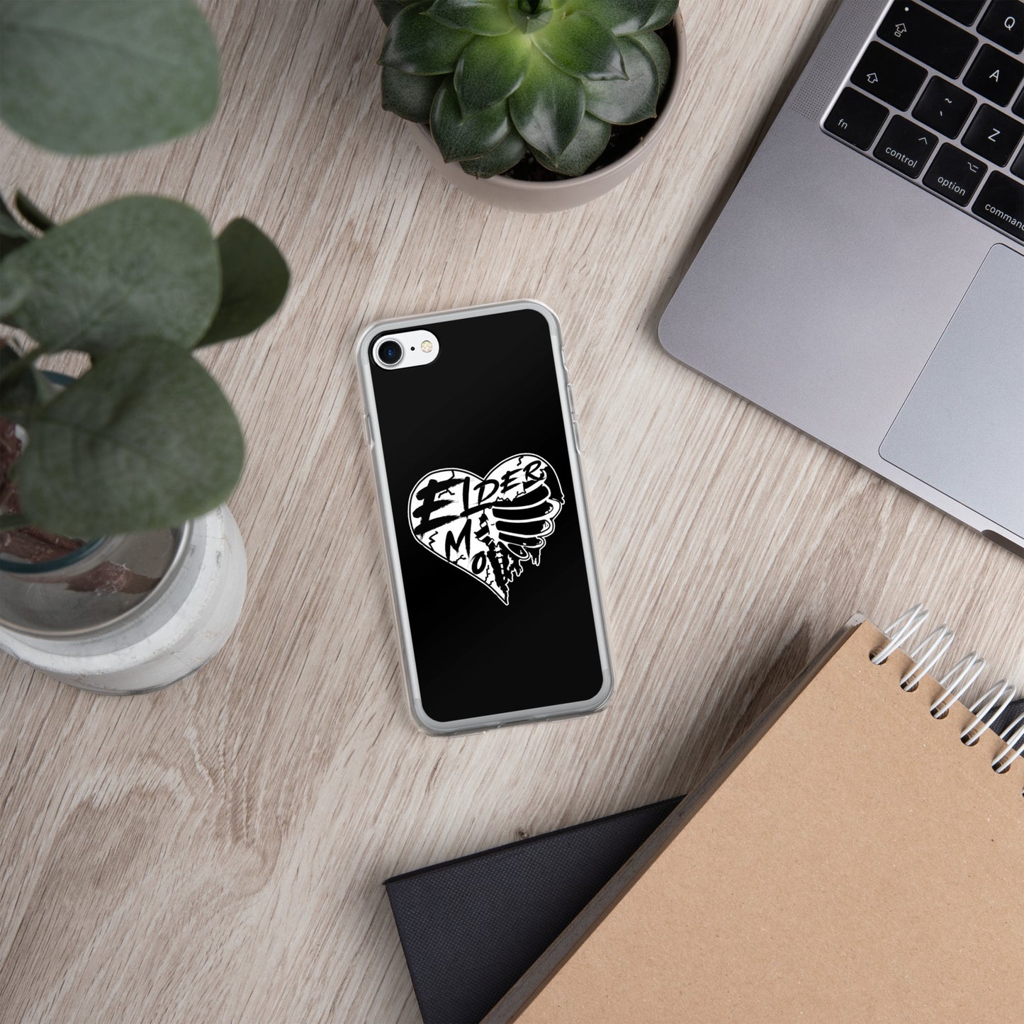 Elder Emo Badge Black Case for iPhone®