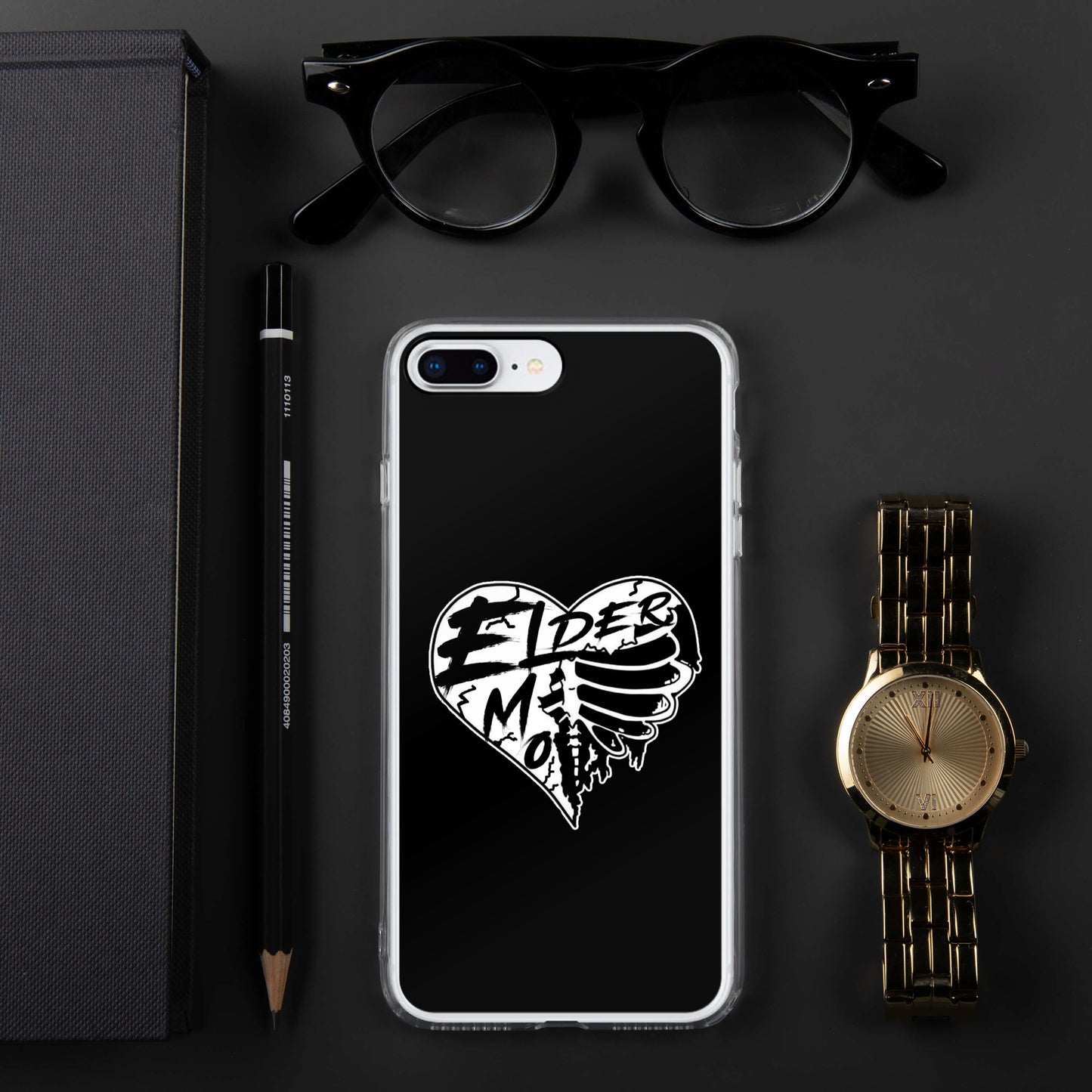 Elder Emo Badge Black Case for iPhone®