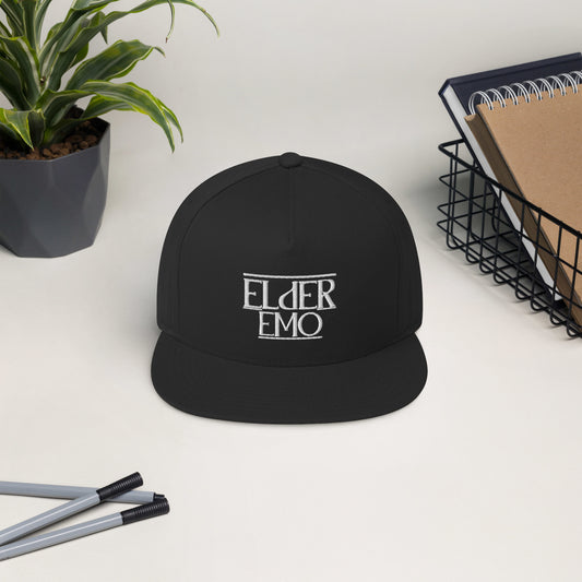 Elder Emo Flat Bill Cap